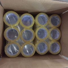 Bopp Tape with flat shrink wrap packed